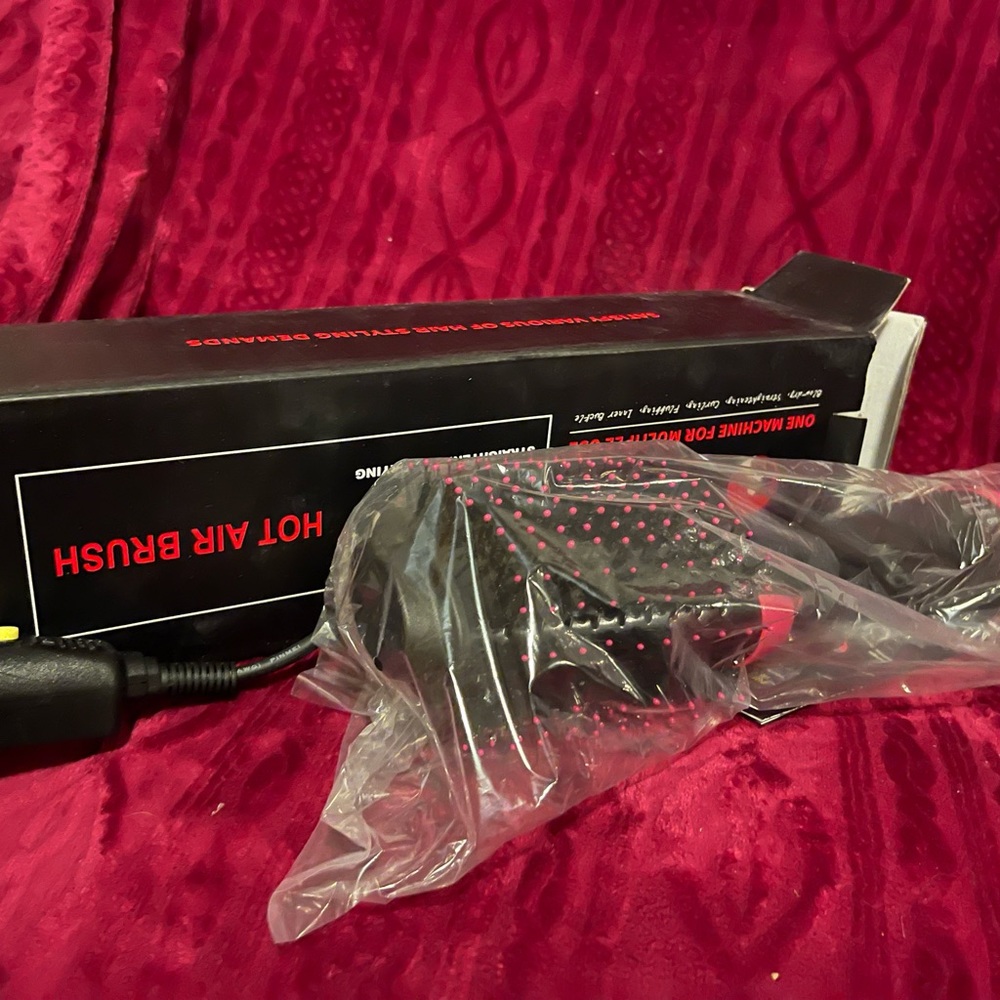 New in the box hot air brush